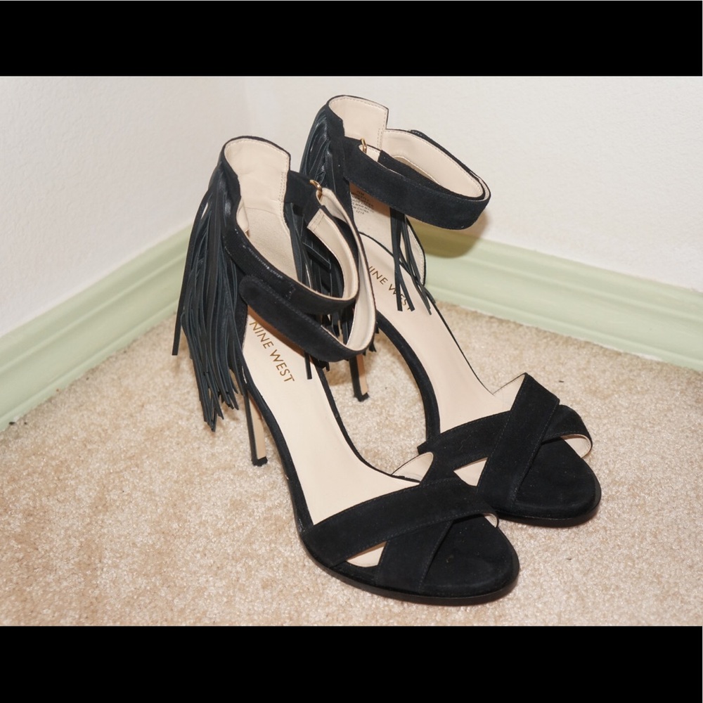 Nine West Fringe Sandals